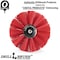 Drillbrush Outdoor - Garden - Patio - Deck - Cleaning Supplies - Drill Brush - Bi Original Red-Blk STIFF - alternate 7